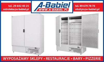 Szafa chłodnicza dwudrzwiowa zapleczowa Sch-Z 1600, 160cm RAPA